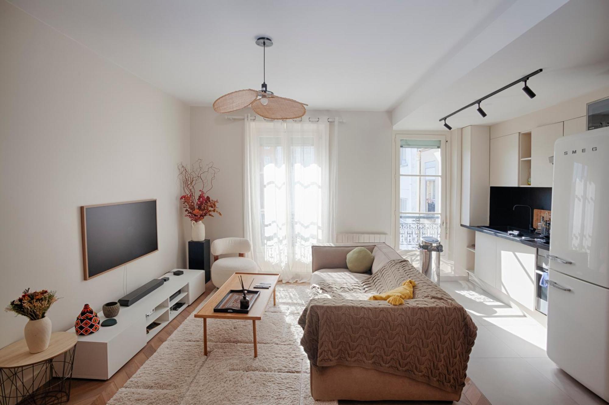 Duplex Zen Avec 2 Chambres Paris Exterior foto